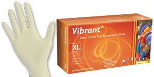 VIBRANT Clear Latex Powder Free