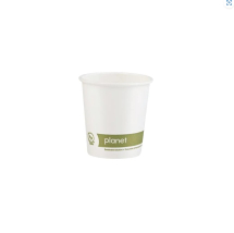 Planet 4oz Single Wall Plastic-Free Hot Cup (Pack of 50)