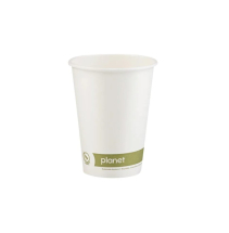 Planet 12oz Single Wall Plastic-Free Cups (Pack of 50)