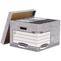 Bankers Box Large Grey Storage Box (Pack of 10)
