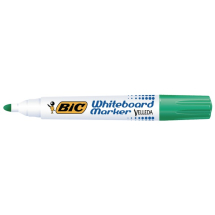 Bic Velleda 1701 Green Bullet Tip Whiteboard Marker (Pack of 12)