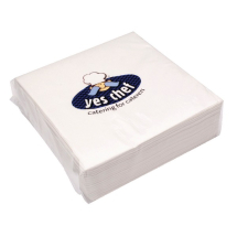 White 2-Ply Paper Napkins 400x400mm (Pack of 100)