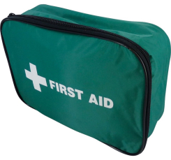First Aid Case Green Nylon - Empty