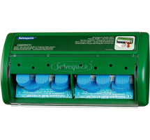 Salvequick Plaster Dispenser Blue Detectable c/w 2 x 35