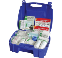 Catering First Aid Kit BS8599 Compliant Blue Large