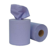 Blue 2ply Standard Centre Feed Roll (6 per case)