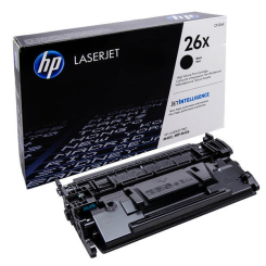 HP 26X High Yield Black Laserjet Toner Cartridge