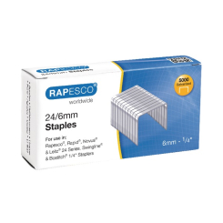 Rapesco 6mm 24/6 Staples (Pack of 5000) S24602Z3