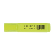 Q-Connect Yellow Highlighter Pen (Pack of 10)