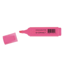 Q-Connect Pink Highlighter Pen (Pack of 10)