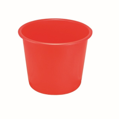 Q-Connect Waste Bin 15 Litre Red