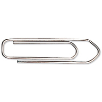 Q-Connect 26mm No Tear Paperclips (Pack of 1000)