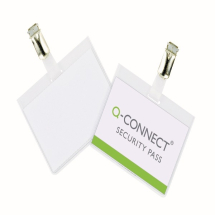Q-Connect Security Badge 60x90mm (Pack of 25)