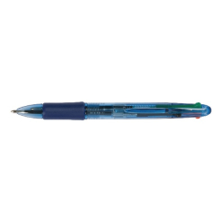 Q-Connect 4 Colour Ballpoint Pen (Pack of 10)