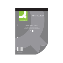Q-Connect Plain A4 Refill Pad 80 leaf (Pack of 10)