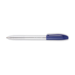 Q-Connect Medium Blue Stick Ballpoint Pen (Pack of 20)