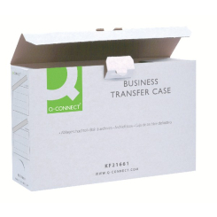 Q-Connect White Business Transfer Case (Pack of 10)