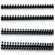 Q-Connect Black 16mm Binding Combs (Pack of 50)