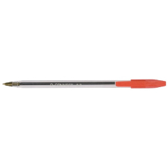 Q-Connect Medium Red Ballpoint Pen (Pack of 50)