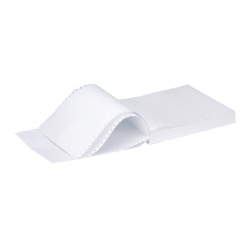 Q-Connect 11x9.5 Inches 2-Part NCR Plain Listing Paper (Pack of 1000) KF50032