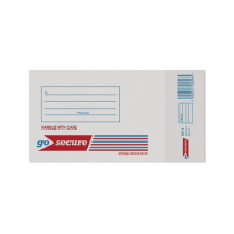 GoSecure Bubble Lined Envelope Size 1 100x165mm White (Pack of 100) KF71447