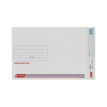 GoSecure Bubble Lined Envelope Size 9 300x445mm White (Pack of 50) KF71452