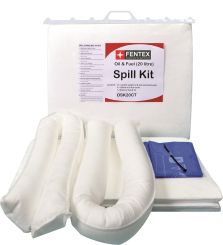 Oil & Fuel Spill Kit Clip-top bag 20L