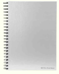 Pukka Pad Wirebound A4 Notebook Feint Ruled With Margin 160 Pages Silver (Pack of 5)