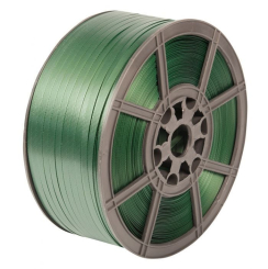 PTR25 12mm x 1800m GREEN on PRExtruded Polyester Banding