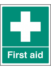 First Aid Post Sign 300x250mm - SAV