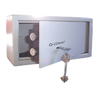 Key Operated Security Safe